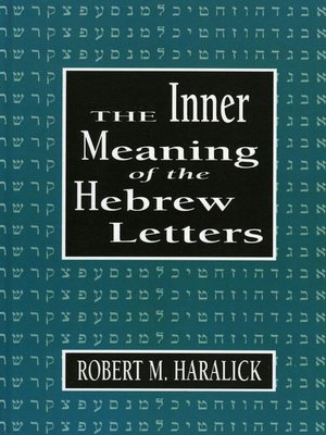 cover image of Inner Meaning of the Hebrew Letters